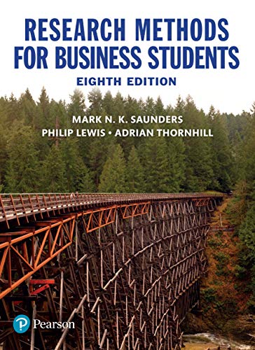 Research Methods for Business Students (8th Edition)- Original PDF